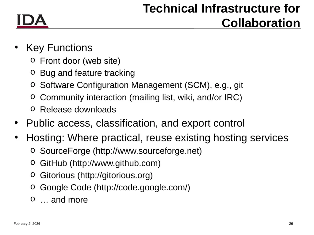 How to Open Source Dr. David A. Wheeler dwheeler @ - slide 26 of 82