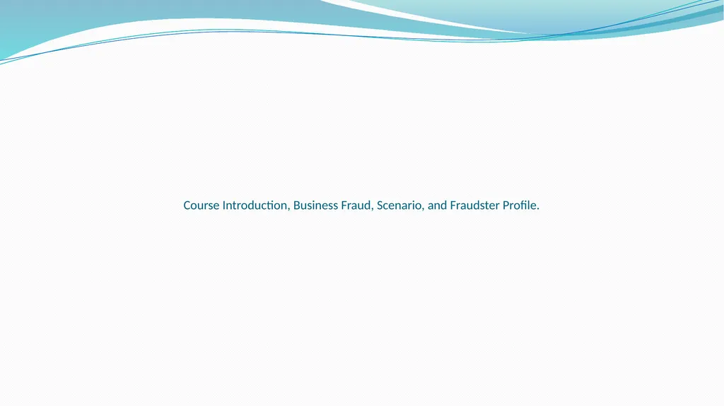 Introduction to Forensic Audit Applicable Laws & - slide 4 of 64