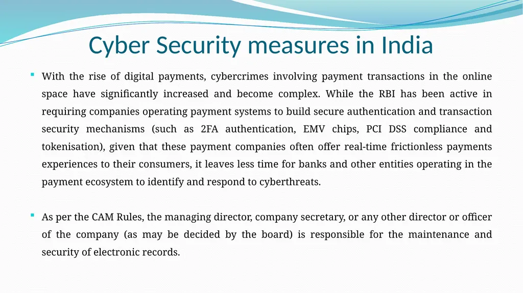 Introduction to Forensic Audit Applicable Laws & - slide 62 of 64