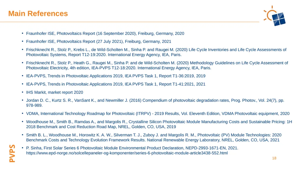 Environmental Life Cycle Assessment of Electricity - slide 18 of 22