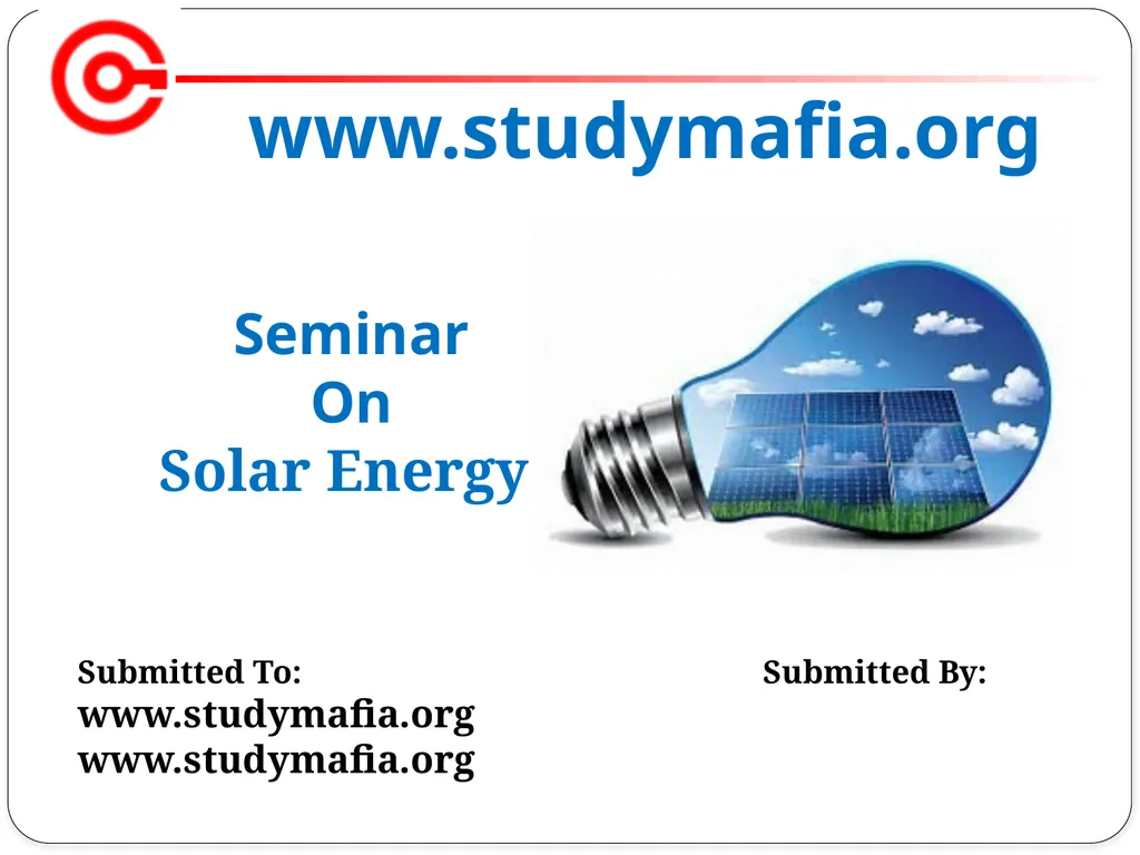 www.studymafia.org Submitted To: Submitted By: - slide 1 of 20
