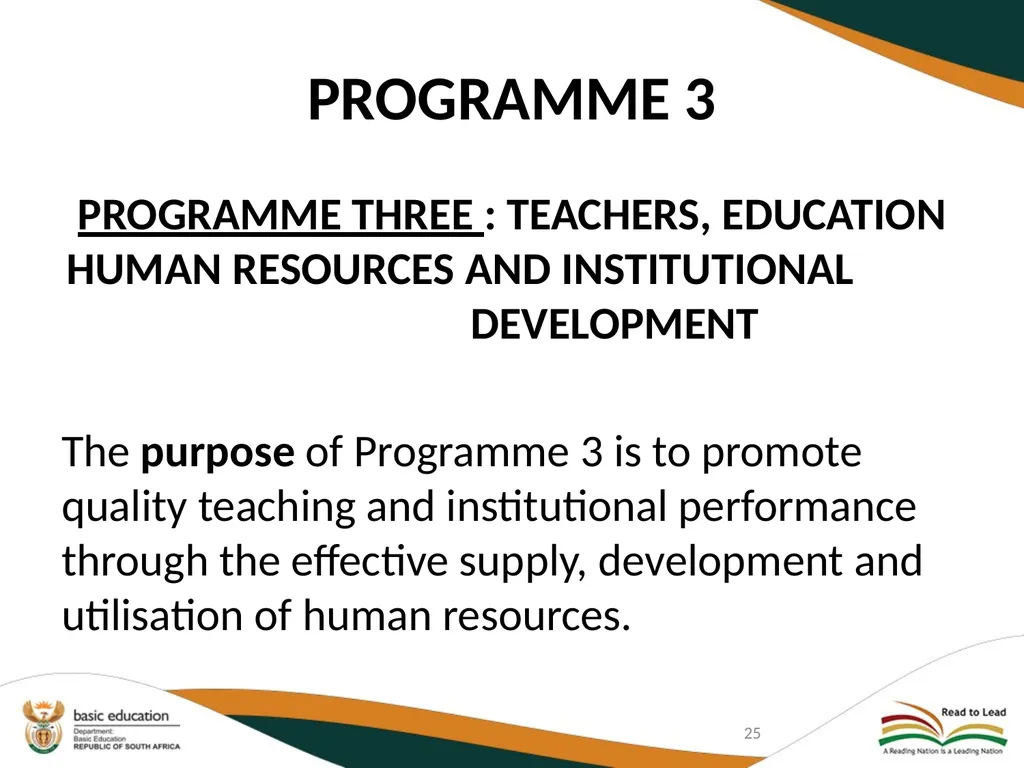 SECOND QUARTERLY REPORT ON THE PERFORMANCE OF THE - slide 25 of 89