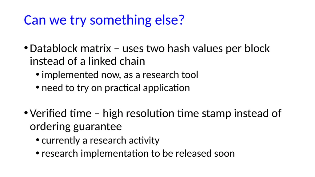 Rethinking Distributed Ledger Technology R. Kuhn, - slide 5 of 24
