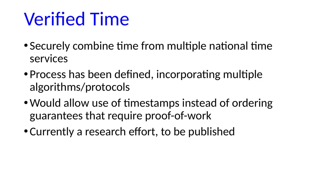 Rethinking Distributed Ledger Technology R. Kuhn, - slide 17 of 24