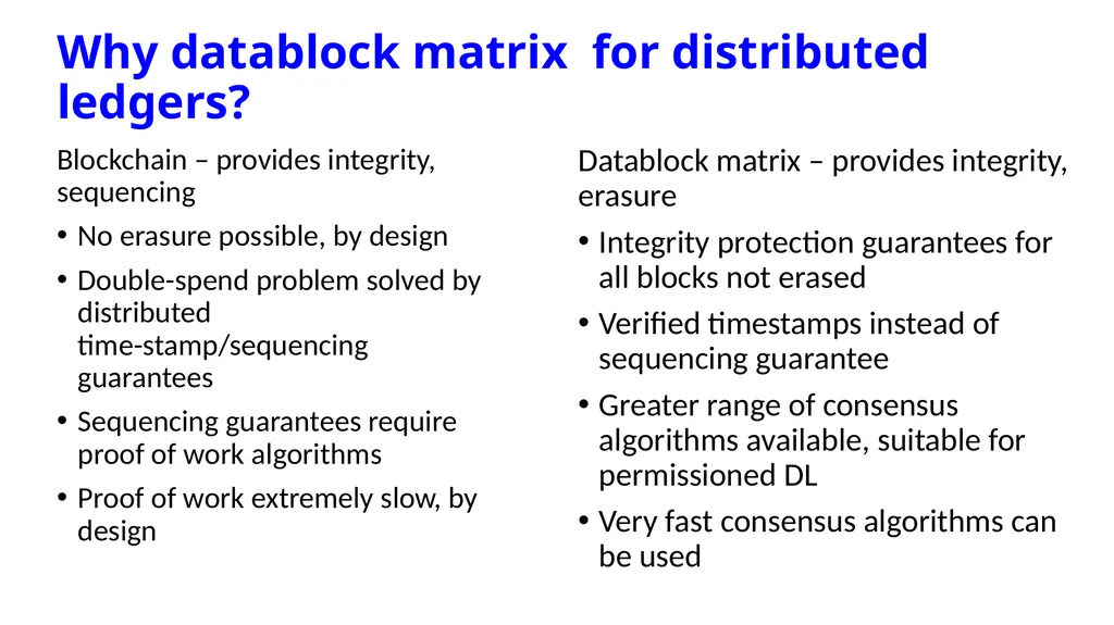 Rethinking Distributed Ledger Technology R. Kuhn, - slide 6 of 24