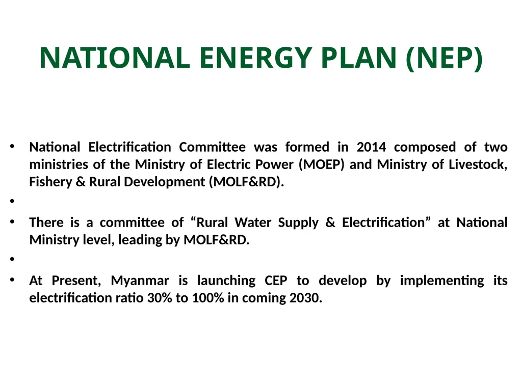 Role of Existing Self-help Electrification in Off - slide 3 of 17