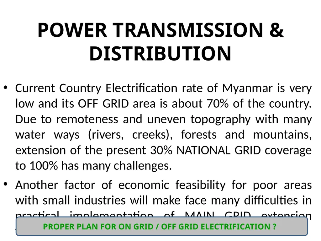 Role of Existing Self-help Electrification in Off - slide 4 of 17
