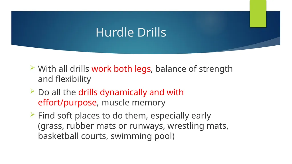 Hurdles: A Little About A Lot Paul Johnson - slide 7 of 16