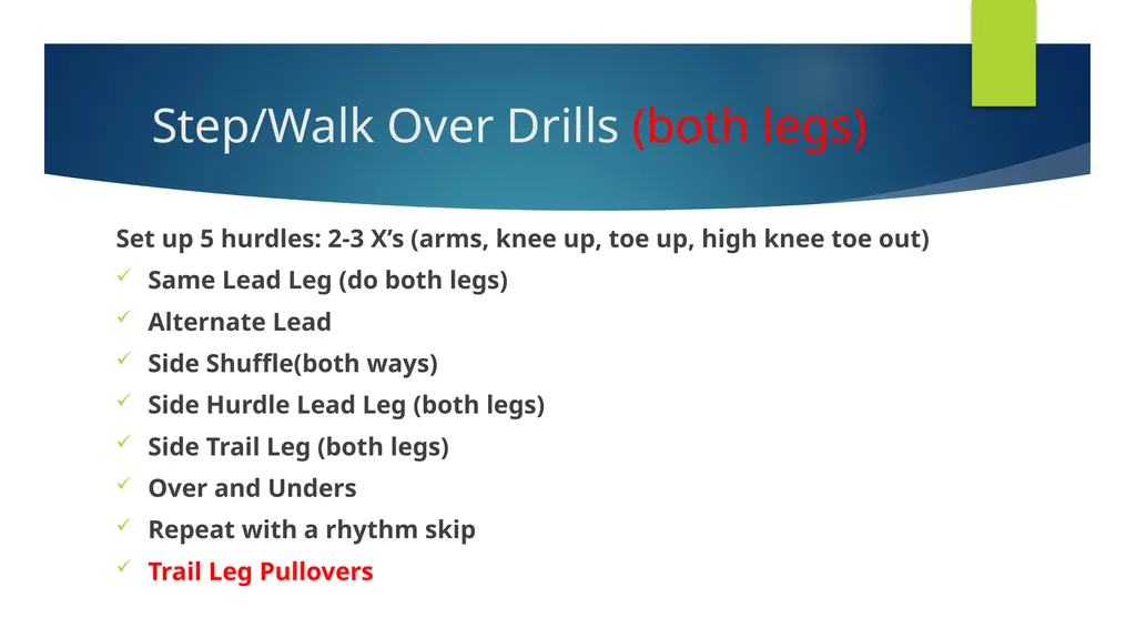 Hurdles: A Little About A Lot Paul Johnson - slide 9 of 16