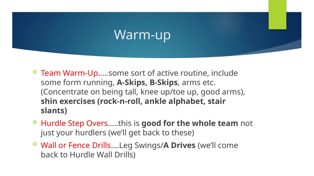 Hurdles: A Little About A Lot Paul Johnson - slide 5 of 16