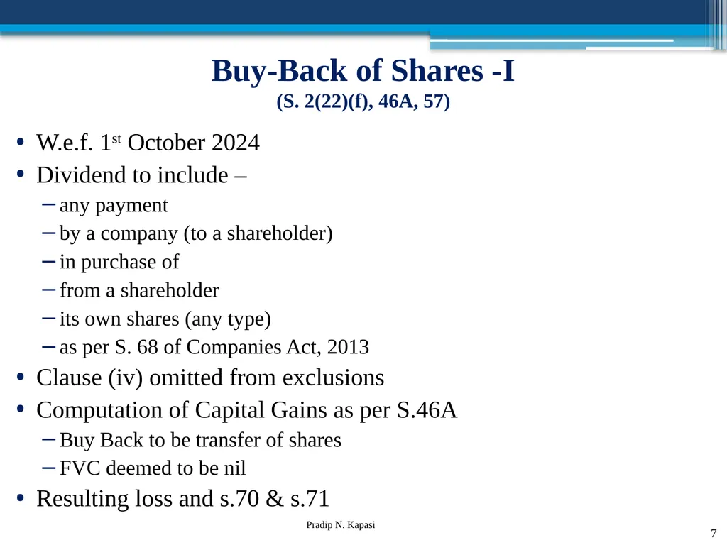 Reconstruction and Restructuring (merger and - slide 7 of 54