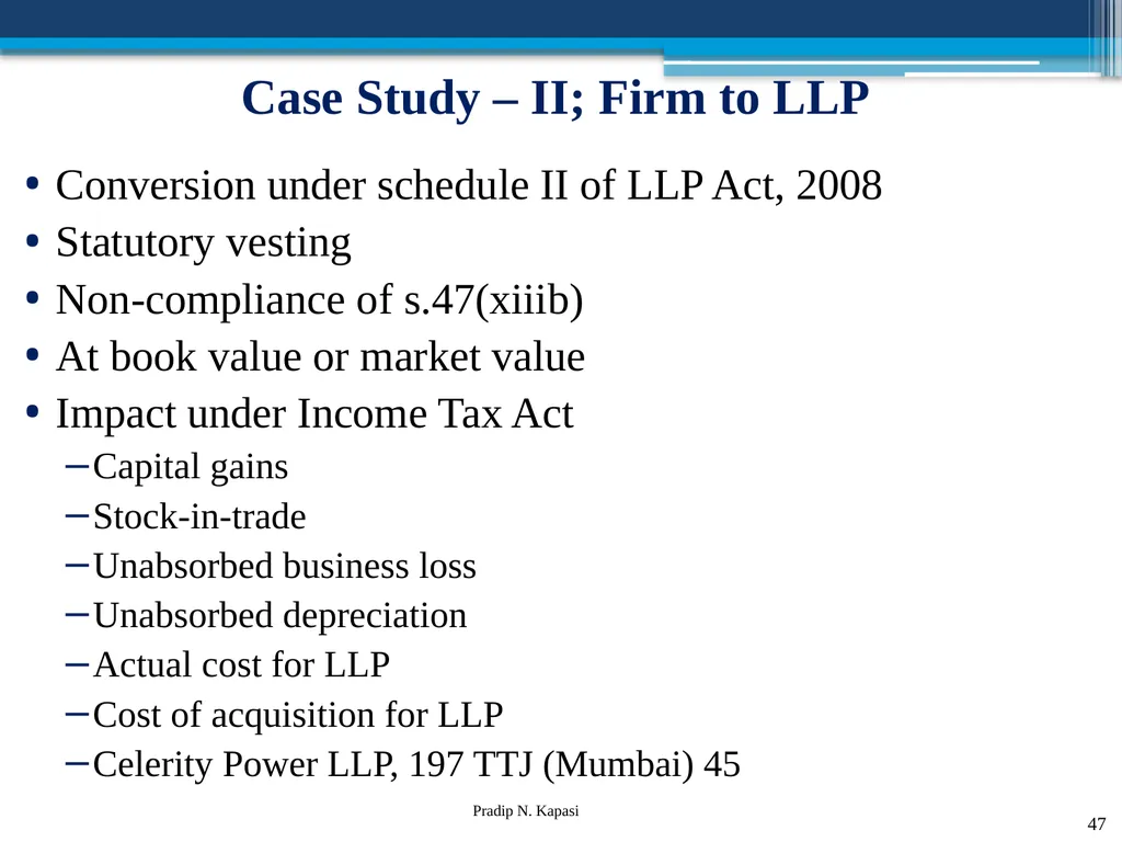 Reconstruction and Restructuring (merger and - slide 47 of 54