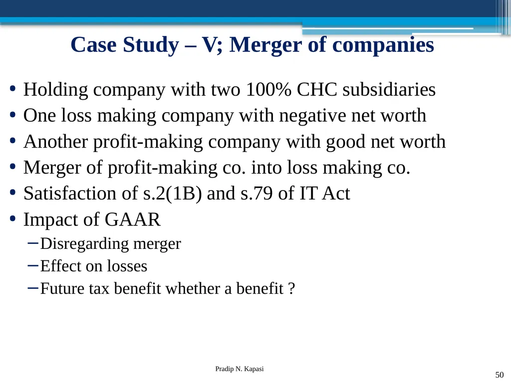 Reconstruction and Restructuring (merger and - slide 50 of 54
