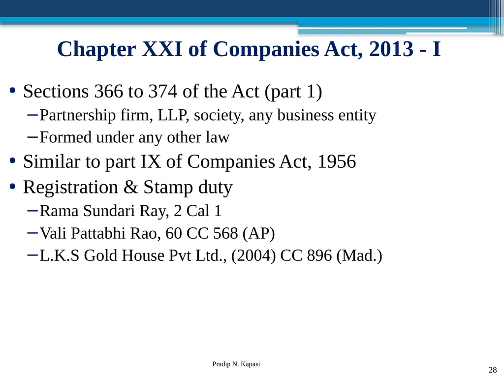 Reconstruction and Restructuring (merger and - slide 28 of 54