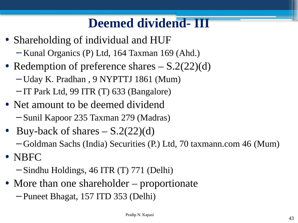 Reconstruction and Restructuring (merger and - slide 43 of 54