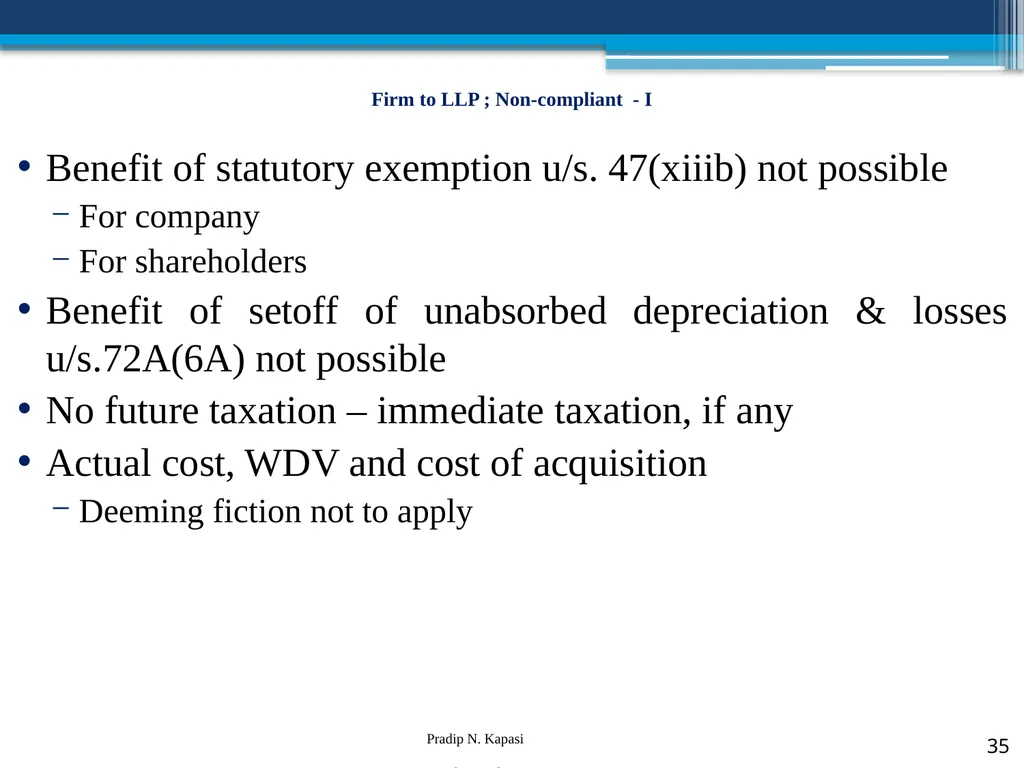 Reconstruction and Restructuring (merger and - slide 35 of 54