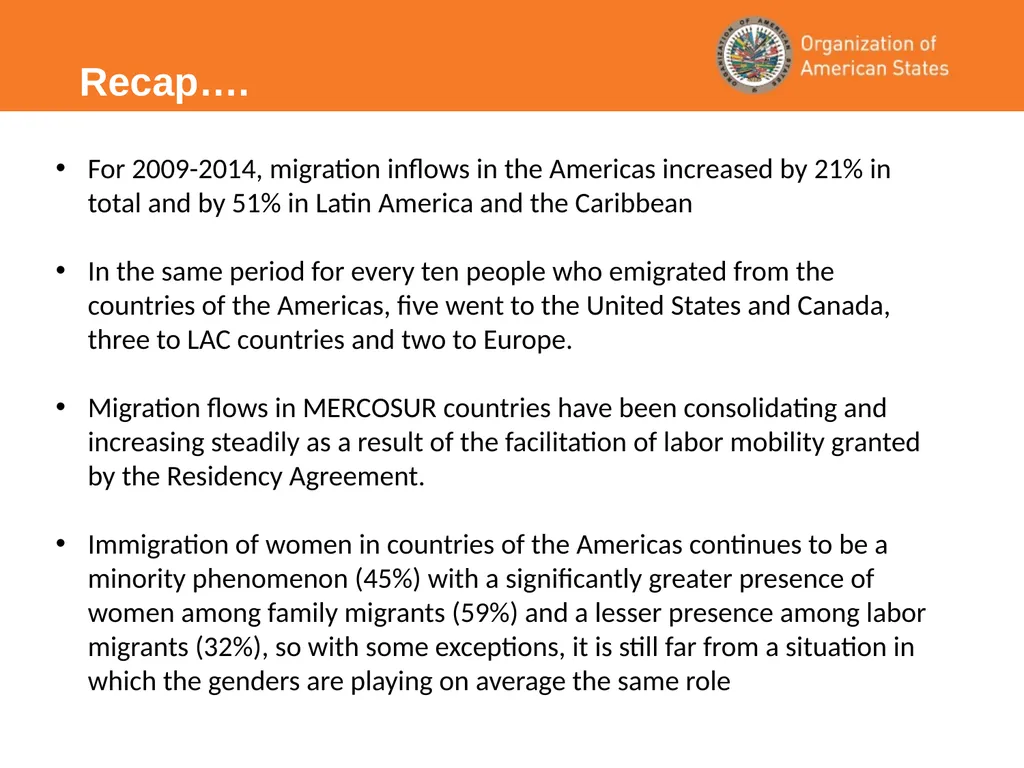 International Migration in the Americas – an - slide 13 of 14