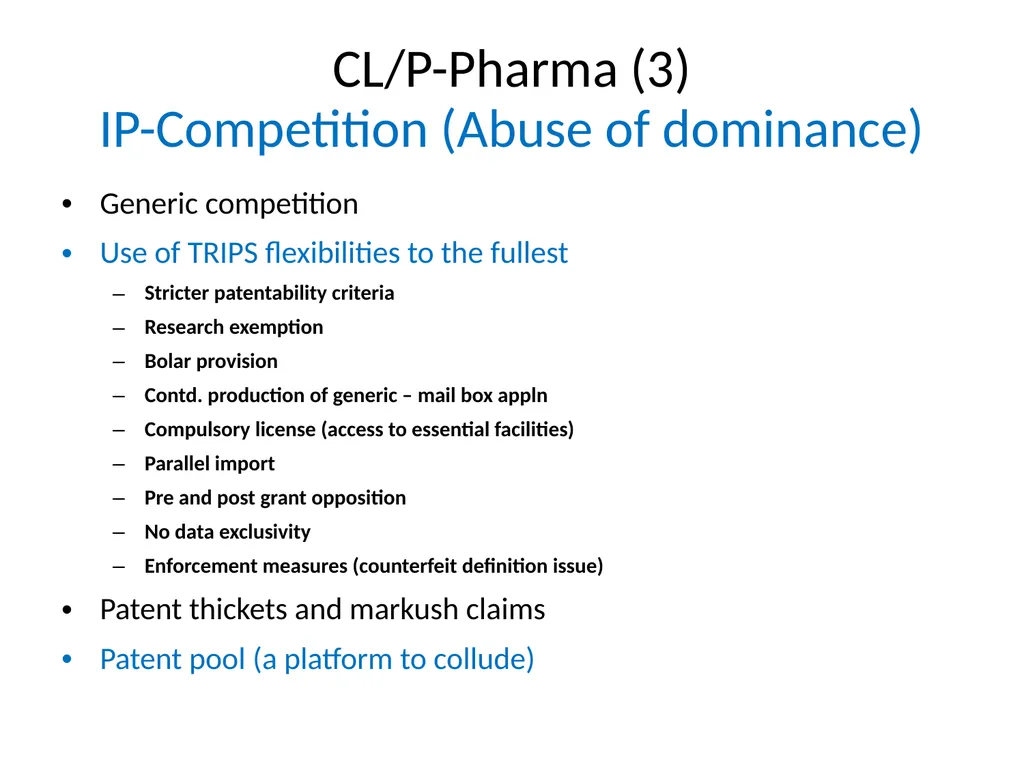 Competition Law/Policy and the Consequences for - slide 12 of 21