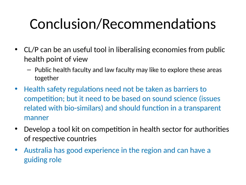 Competition Law/Policy and the Consequences for - slide 20 of 21