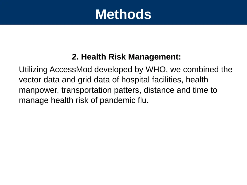 Measuring Geographic Accessibility with GIS-Tool: - slide 12 of 16