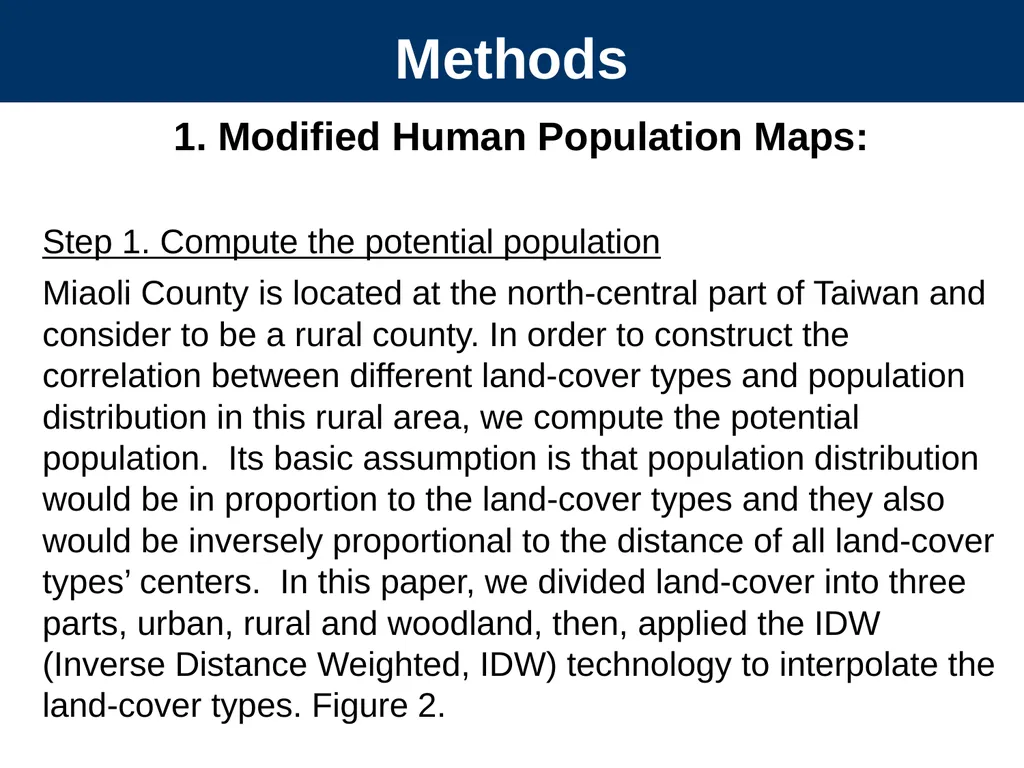 Measuring Geographic Accessibility with GIS-Tool: - slide 5 of 16