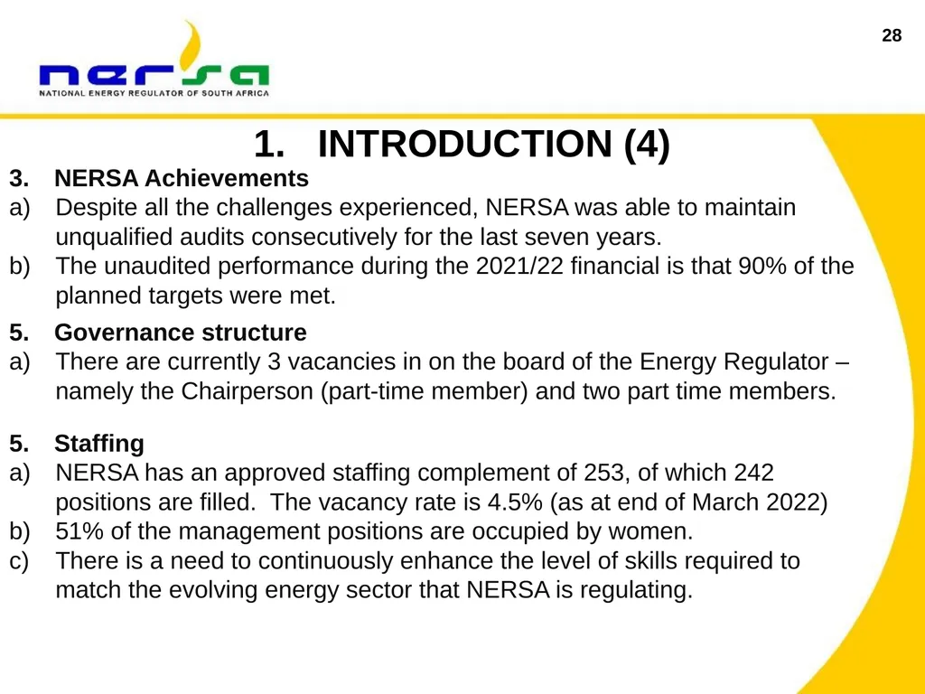 1 Presentation on NERSA’s Annual Performance Plan - slide 36 of 73