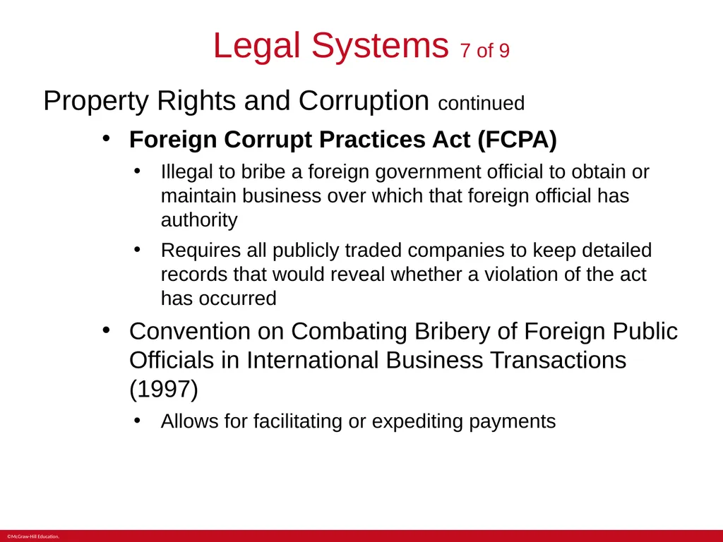Chapter 2 National Differences in Political, - slide 20 of 25