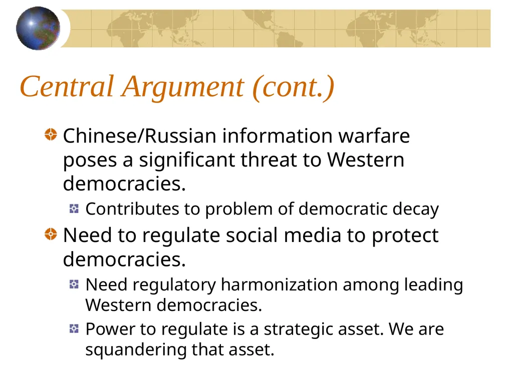 Tyrants on Twitter: Protecting Democracies from - slide 4 of 17