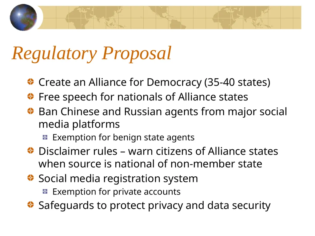 Tyrants on Twitter: Protecting Democracies from - slide 14 of 17
