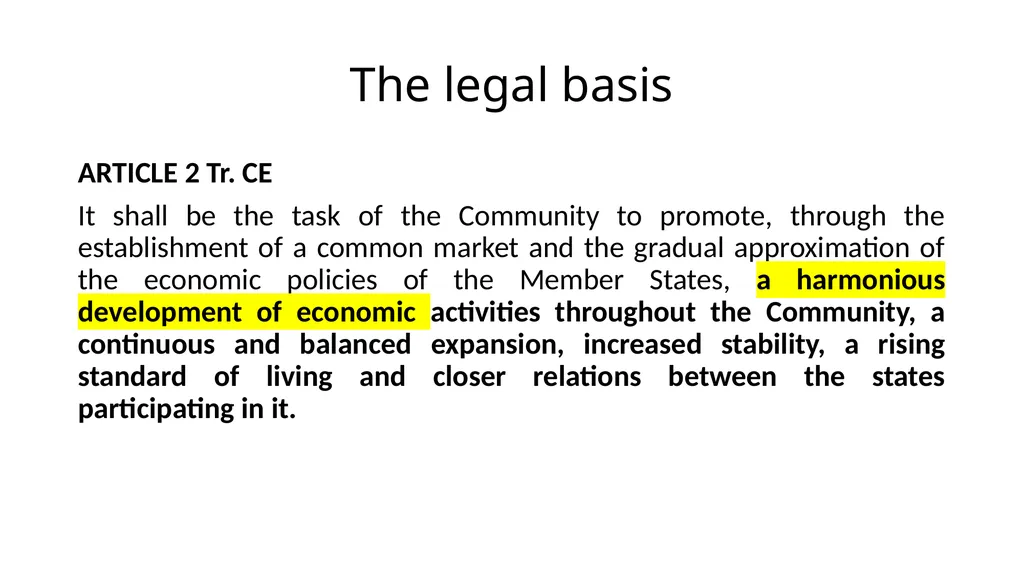 The development of European environmental law - slide 22 of 70