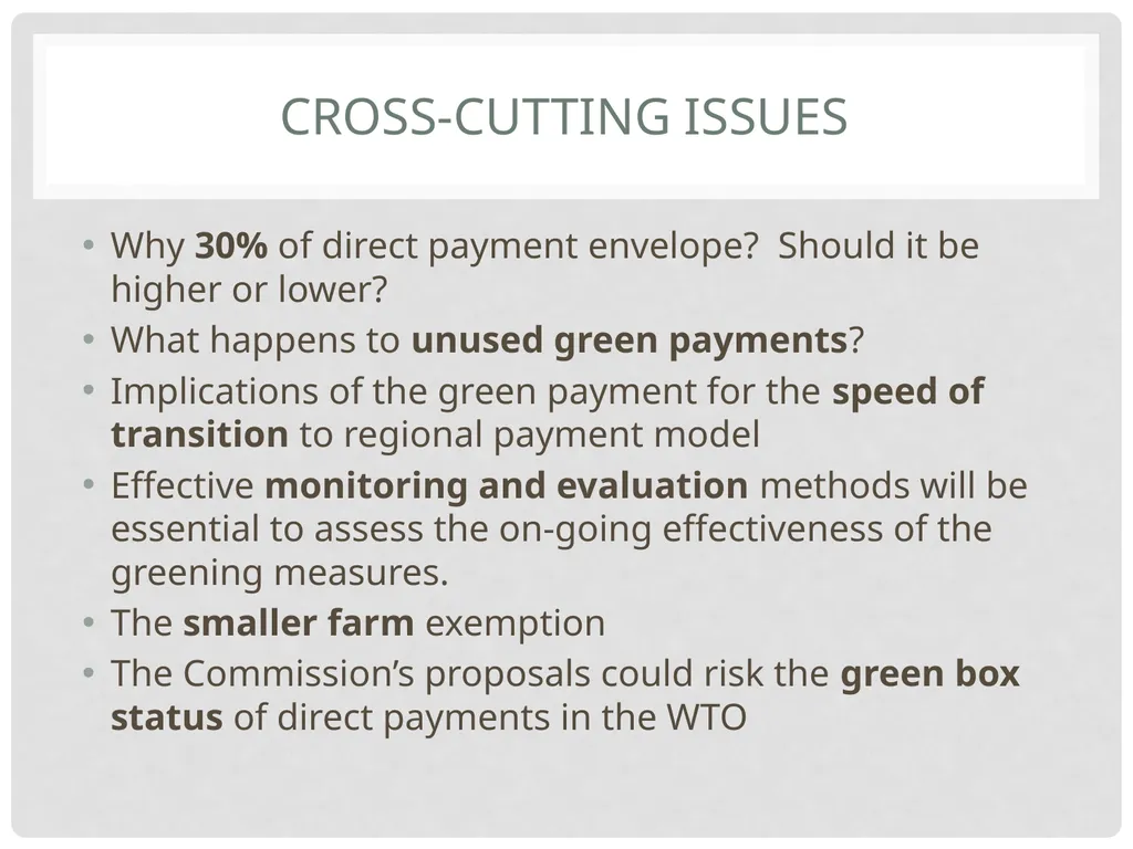 Alan Matthews Professor Emeritus of European - slide 27 of 30