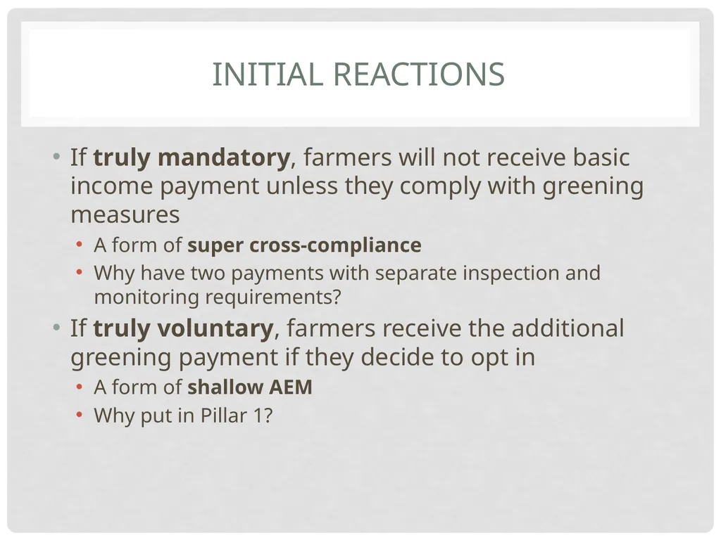 Alan Matthews Professor Emeritus of European - slide 8 of 30