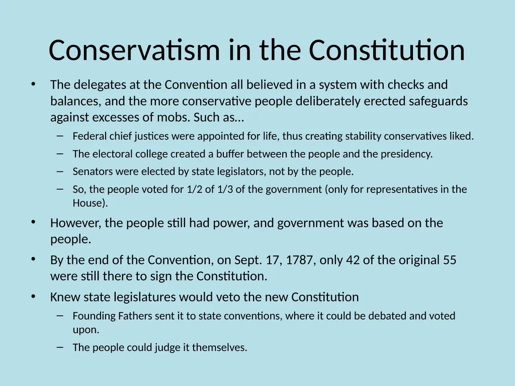 Chapter 9 The Confederation and the Constitution - slide 20 of 25