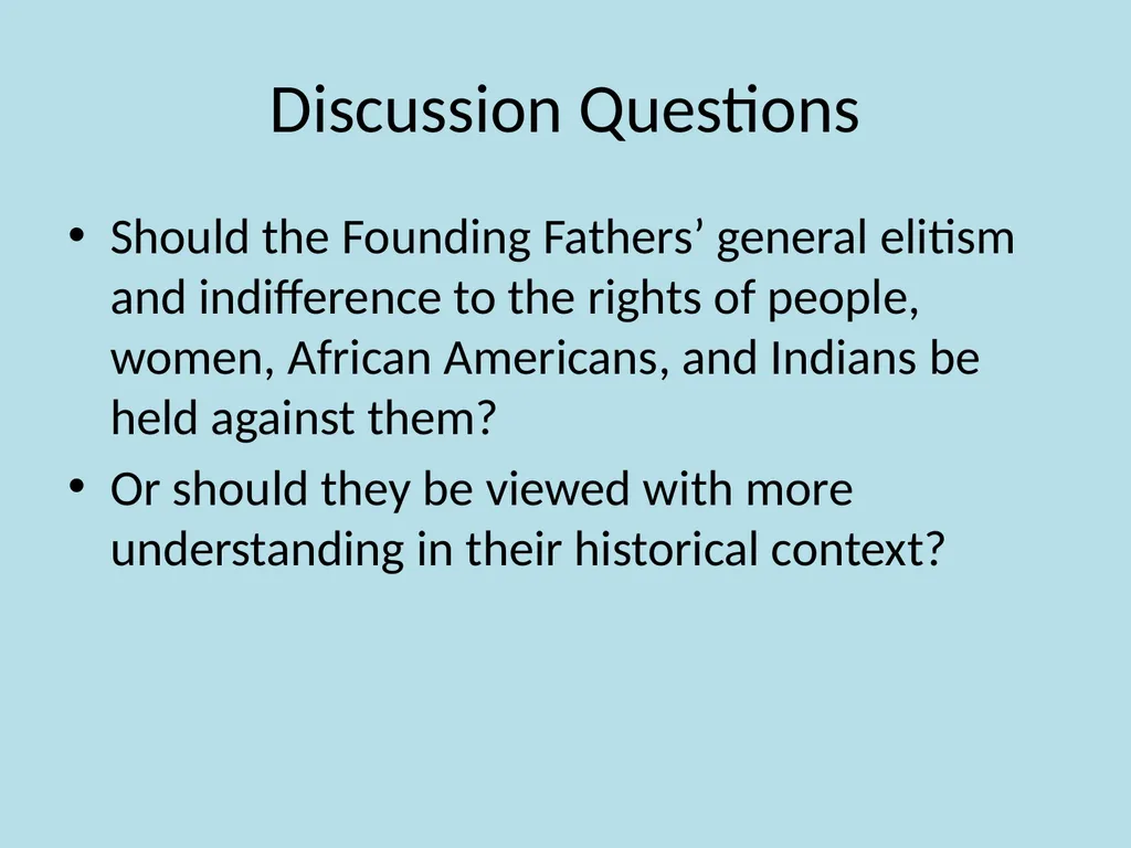 Chapter 9 The Confederation and the Constitution - slide 19 of 25