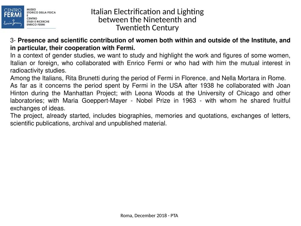 Coordinators: Raffaella Simili Sandra Linguerri - slide 10 of 12