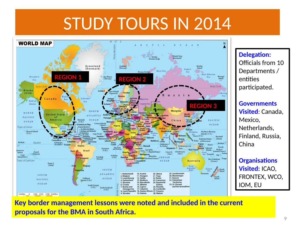 BORDER MANAGEMENT AUTHORITY (BMA) BILL -OVERVIEW- - slide 9 of 20