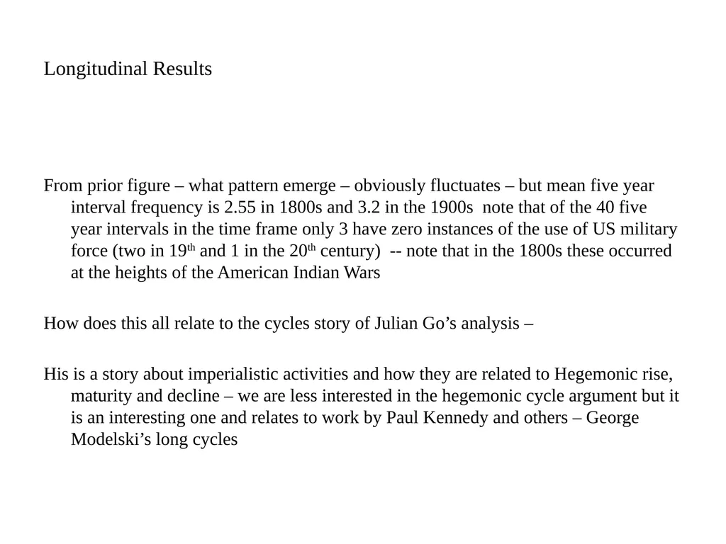 Trends in US foreign policy before 1900 Instances - slide 5 of 8
