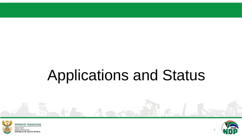 Briefing to Parliament’s Portfolio Committee (PPC) - slide 8 of 28