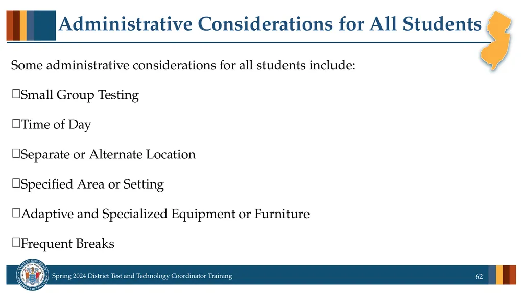 Spring 2024 District Test and District Technology - slide 62 of 134