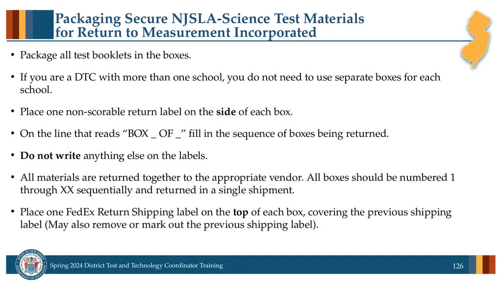 Spring 2024 District Test and District Technology - slide 126 of 134