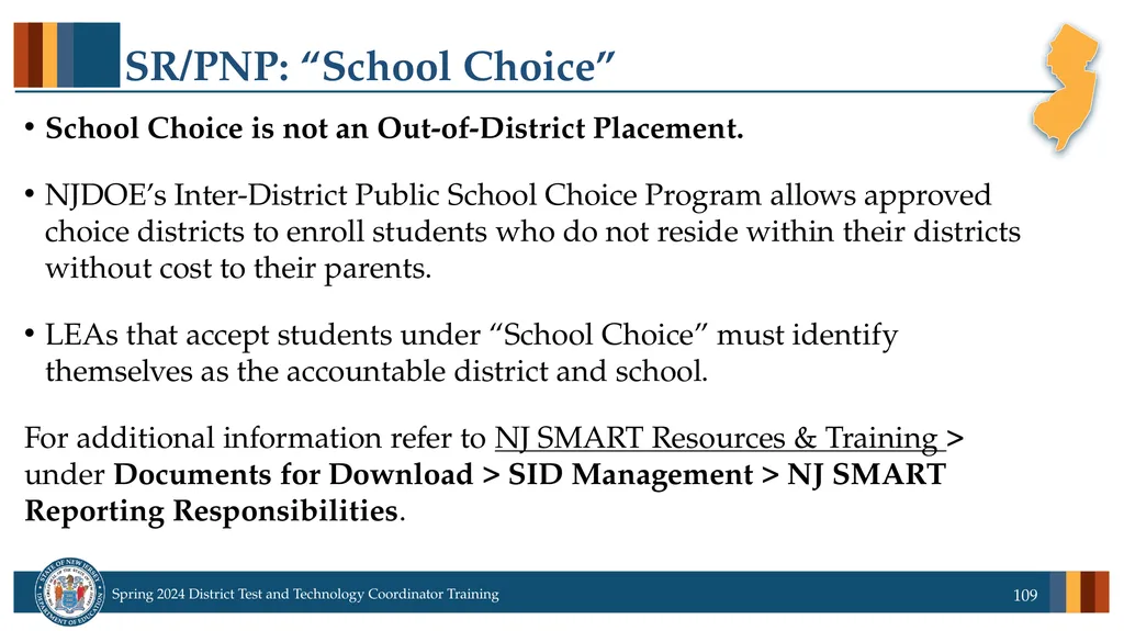 Spring 2024 District Test and District Technology - slide 109 of 134