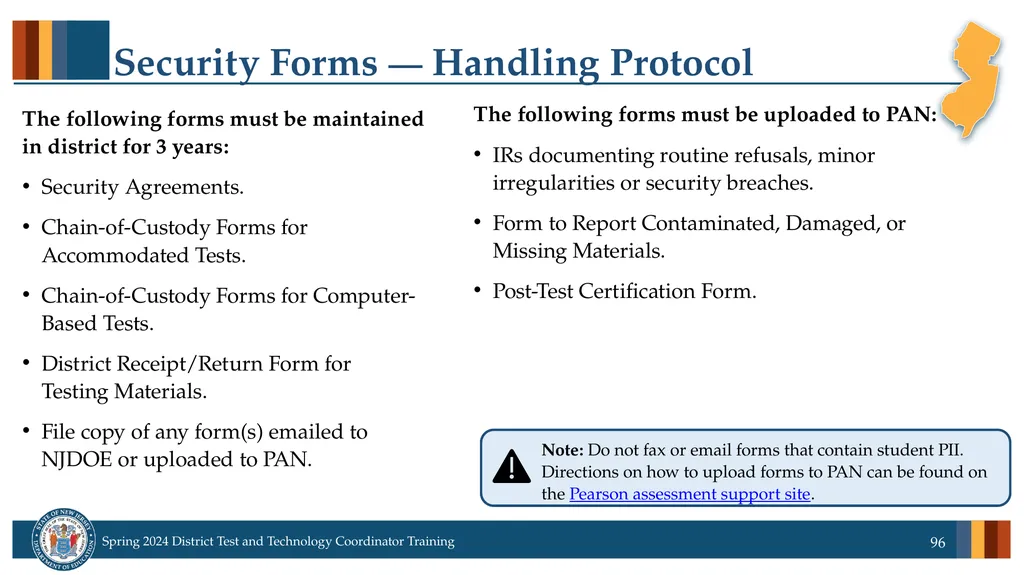 Spring 2024 District Test and District Technology - slide 96 of 134