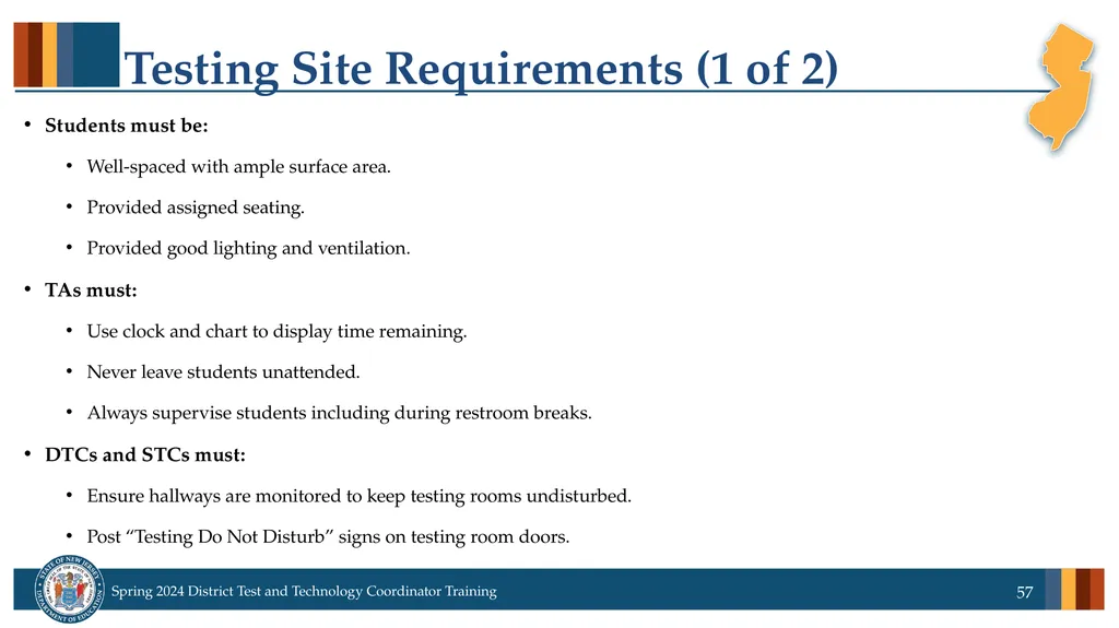 Spring 2024 District Test and District Technology - slide 57 of 134