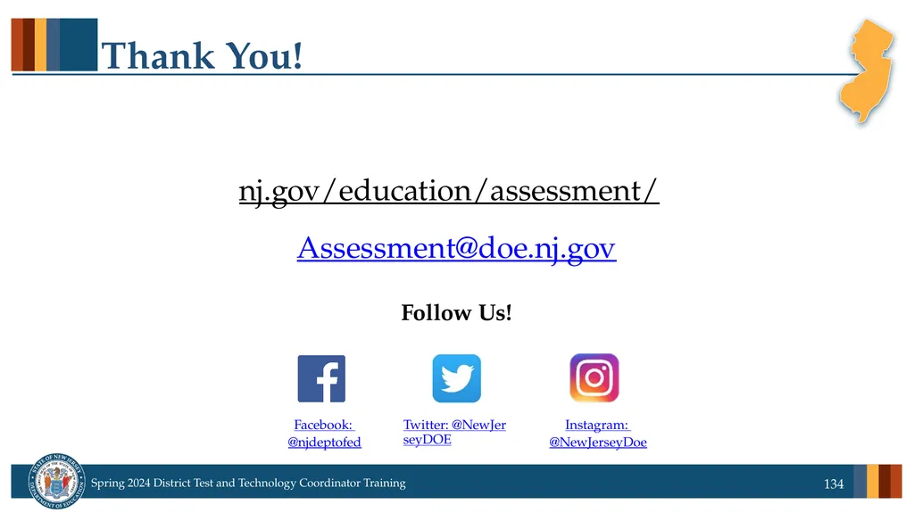 Spring 2024 District Test and District Technology - slide 134 of 134