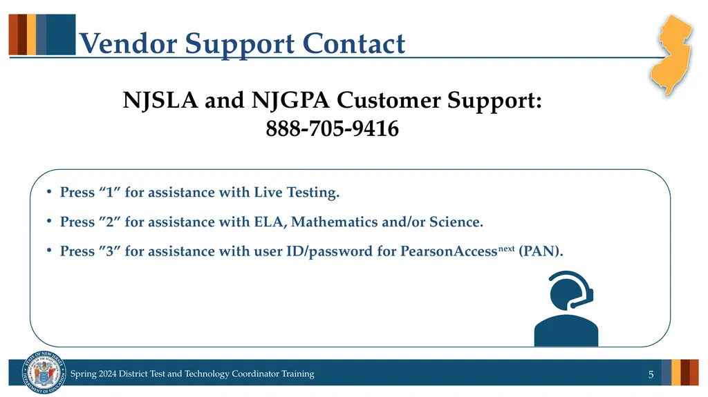 Spring 2024 District Test and District Technology - slide 5 of 134