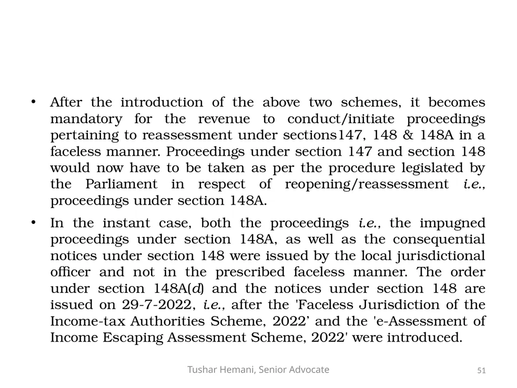 Controversial issues under the Income Tax & Fake - slide 51 of 129