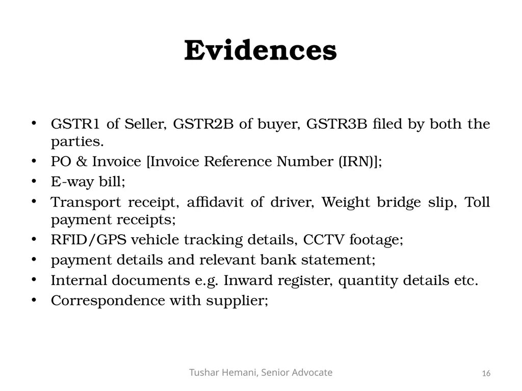 Controversial issues under the Income Tax & Fake - slide 16 of 129
