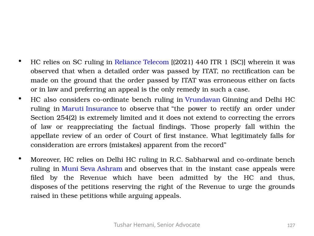 Controversial issues under the Income Tax & Fake - slide 127 of 129