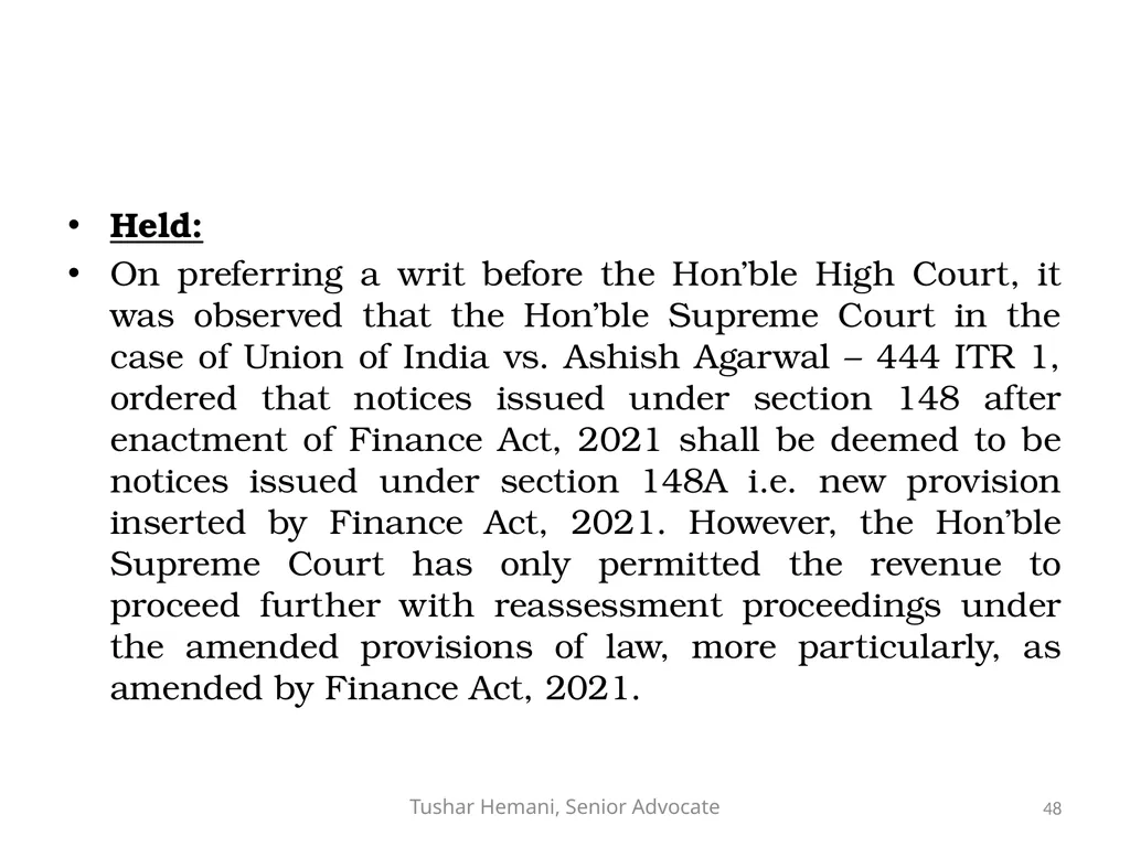 Controversial issues under the Income Tax & Fake - slide 48 of 129