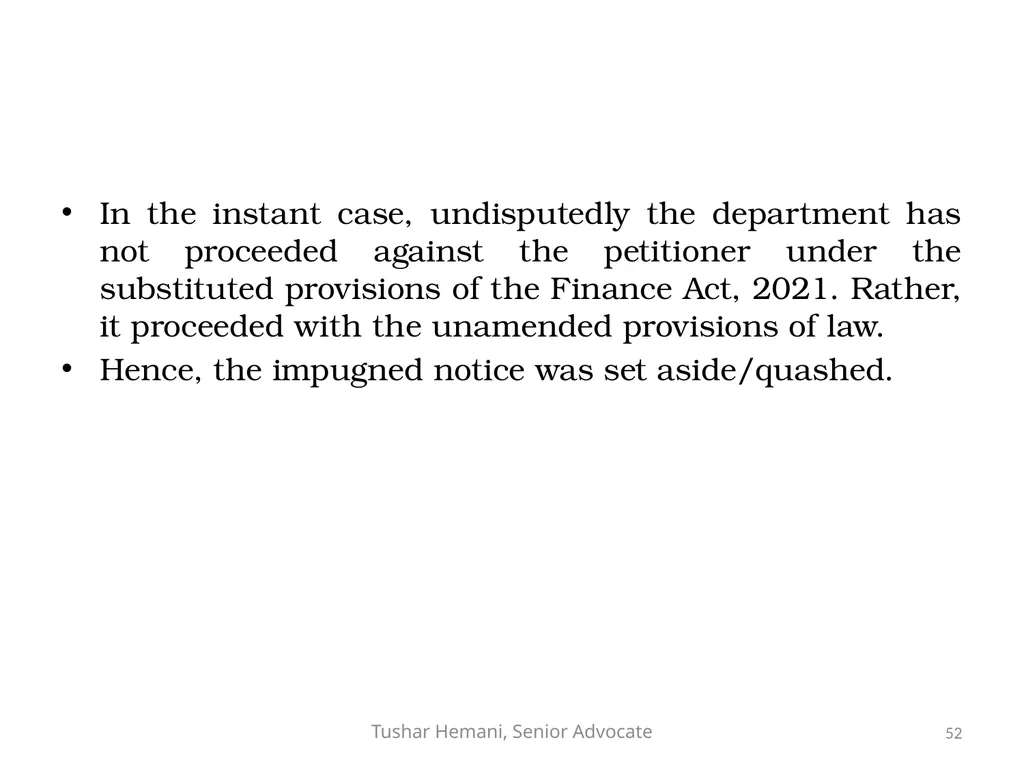 Controversial issues under the Income Tax & Fake - slide 52 of 129
